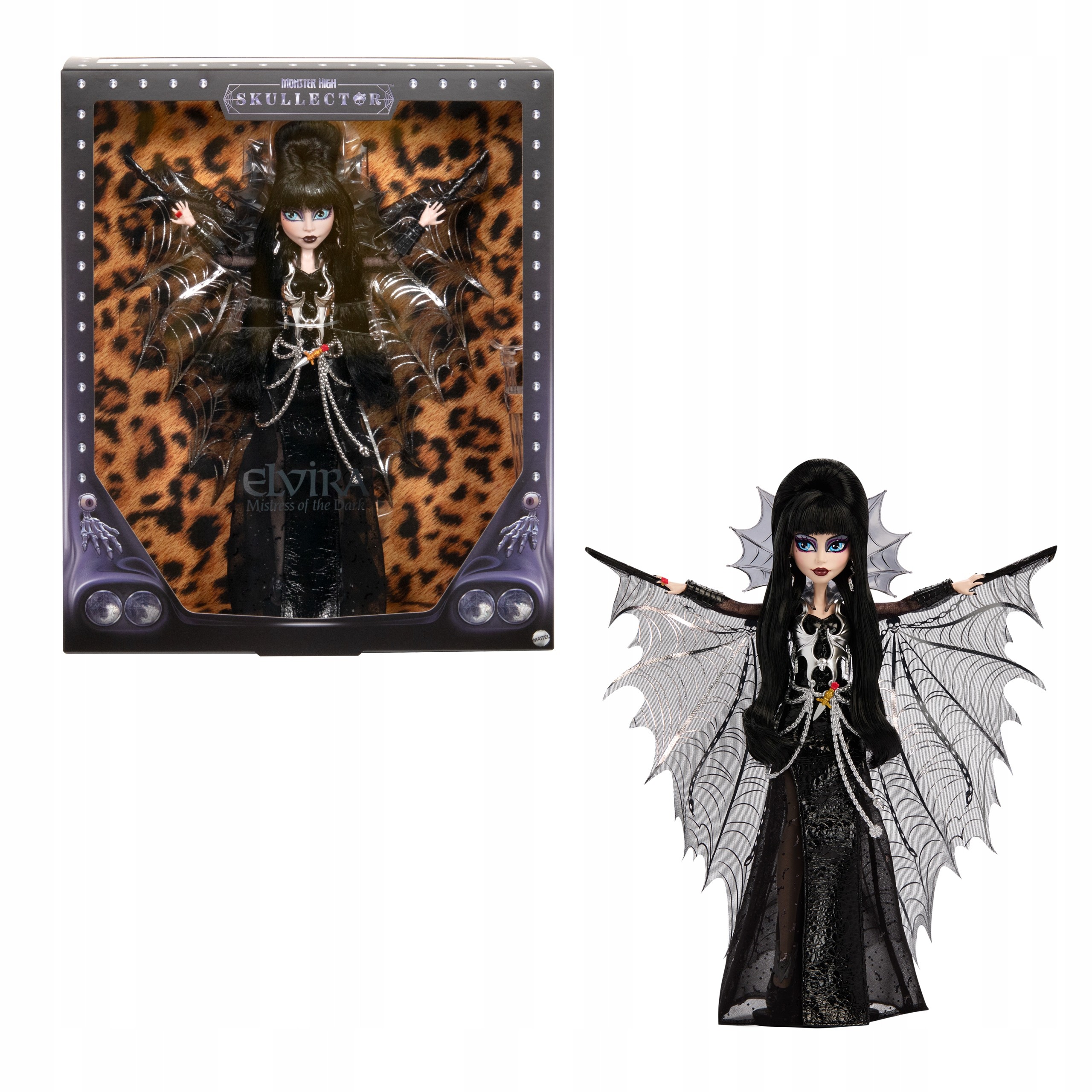 Zberateľská bábika Monster High Elvira HYV99